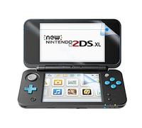 SILCOSTAR Screen Protector For Nintendo 2DS XL -Ultra HD Clear Screen Protector Guard Cover (1 Top & 1 Bottom) For Nintendo 2DS XL/LL GAME