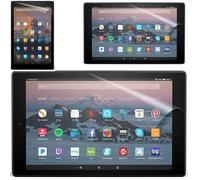 SILCOSTAR Ultra Plastic HD Clear LCD Screen Protector Guard Cover For Amazon Fire HD10 (2017) & Amazon Fire HD10 (2019)