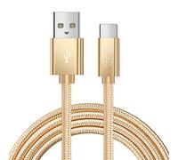 SILCOSTAR USB-C 3.1A Strong Nylon Type C Braided Sync Fast Charger Cable For Nokia G10, G11, G11 Plus, G20, G21, G22, G50, G60, G300, G400, Nokia X10, X20, XR20, XR21, X30, X100