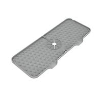 Sile Sink Splash Mat - Absent Drip Tray for Faucet Non-Slip Kitchen Counter Protector Waterproof Draining Mat for Bathroom & Kitchen Sink
