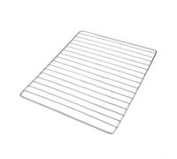 Sileduove 1 Pc Stainless Steel BBQ Grill Mesh Replacement Grid For Even Heat Distribution And Rust Resistance For Ideal For Camping Picnic Barbecue Cooking(30x25cm)