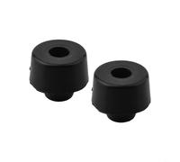 Sileduove 2X Tailgate Stop Bumper Cushion Rubber Door Seal Direct Replacement Fits for TOYOTA for TACOMA 2005-2022 for TUNDRA 2000-2021 Replaces OE 90541-11015 Weatherproof