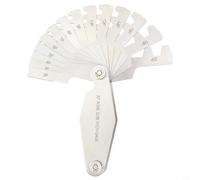 Sileduove 30° Degree Acme Screw Pitch Gauge, T Thread Gauge Screw Pitch Measuring Tool T-Thread Cutting Gage