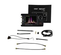 Sileduove 4 Inch IPS LCD SA5 Handheld Spectrum Analyzer Signal Generator 100K-5.3GHz With Type-C Charging Multi-Function Test Meter(B)