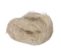 Sileduove 40g Bird Nesting Material Natural for Jutes Nesting Material Breeding Cozy Homes for Hummingbird Hamster Cage Gardens Tree Trunks Cotton Wool(1pc（40g）)