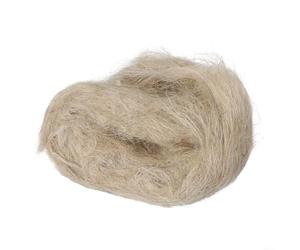 Sileduove 40g Bird Nesting Material Natural for Jutes Nesting Material Breeding Cozy Homes for Hummingbird Hamster Cage Gardens Tree Trunks Cotton Wool(1pc（40g）)