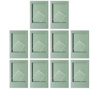 Sileduove Acrylic Mini Photo Frames 10 Pack Compatible With for Fujifilm for Instax Films 3 Inch Classic Vertical Design With Stand For Horizontal Vertical Display Dust Protection(Green Tea)