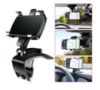 Sileduove Adjustable For 360 Degree Rotating Car Dashboard Mount Holder Clip for Cell Phone GPS, Featuring Easy Installation and Secure Clamp