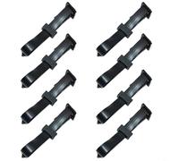 Sileduove Adjustable Plant Support Straps Heavy Duty PVC Tree Ties 8pcs for Trees Shrubs and Garden Equipment Organization Heavy Duty Tree Ties Straps(60 * 2.5cm)