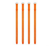Sileduove Adjustable Rubber Utility Straps, Fastening Lashing Tool, Cargo Tie Down, Heavy Duty Elastic Bands for Securing Loads, Weather Resistant Alloy Buckles, Quick Release Design