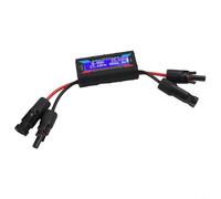 Sileduove Aircraft Power Meter 150A 200A Solar Tester With Photovoltaic Connector Measuring Voltage Current Power Discharge And Discharge Time(150A)