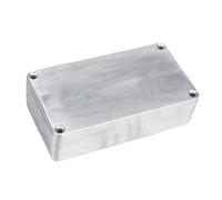 Sileduove Aluminum Alloy Effects Pedal Case for Guitarists Fits Models Like 1590LB and 125B Seamlessly (1590LB50.5x50.5x31mm)