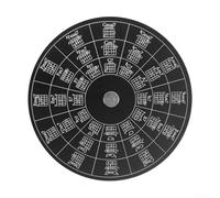 Sileduove Aluminum Music Theory Guide Circle Chord Wheel Educational Tool For Musicians Notes Chords Learning Black