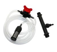 Sileduove Auto Irrigation Venturi Injector Kit 1/2 Inch Fertilizer Dosing System, with Filter Switch Hose for Easy Install Garden Plant Care Accessories White Set