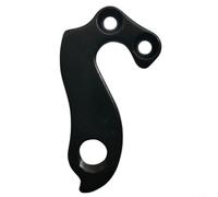 Sileduove Bike Gear Rear Derailleur Hanger Tail Hook Aluminium Alloy Bicycle Bike CNC Mech Derailleur Hanger Black Bike Tail Hook for Kona And Olympia