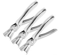 Sileduove Crawfish Peeler Tool Stainless Steel Sheller Tail Remover for Kitchen Dining Seafood Lovers 3PCS Storage Culinary Gadget Hands-Free Design 18x8x2.6cm