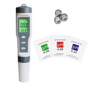Sileduove Digital 3-in-1 Water Quality Meter, for Pools LCD PH/TDS/Temp Tester, with ATC, for Instant Read, for Aquariums Hydroponics Spas