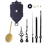 Sileduove Diy Retro Metal Pendulum Clock Movement Kit With Silent Quartz