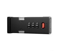 Sileduove Drill Adjustable Password Bolt Lock, For Balcony Sliding And Room Doors Secure Keypad Combination Mechanism, With Dual Mounting Option(A)