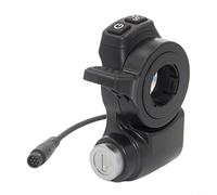 Sileduove For Kukirin for G2 for Master Electric Scooter Accelerator Switch, Power Door Lock Handlebar Throttle Control, Compact Wear-Resistant Plastic Design, Enhanced Security Fit, 87x67x32mm