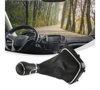 Sileduove Gear Shift Knob Gaiter Boot Cover For For Golf For MK5 MK6, Elevates Interior Style With Modern Finish(5 speed black line)