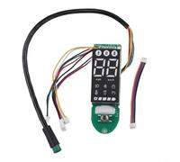 Sileduove Green PCB Replacement Circuit Board, Aluminum Structure Dashboard Mainboard Fit For Xiaomi For MI 4 Electric Scooter, Clear Data Readouts Easy Installation Instrument Panel Accessory