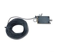 Sileduove High Frequency Antenna 1-30MHz Broadband End-Fed Short Wave Portable HF Antenna for Amateur Radio Shortwave Communication CW SSB FT8 Mode 40m 20m 15m 10m
