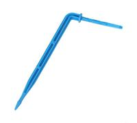 Sileduove Irrigation Tube Stakes Drip Straight-Bending Drip Arrow Steady Flow Agricultural Drip Irrigation System 100pcs Garden Watering Equipment