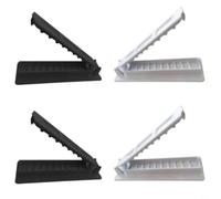 Sileduove Kebab Maker Machine Manual Kabob Reusable 4Pcs Manual Skewers Maker Tool Set For BBQ Meat Skewers For Outdoor Cooking