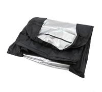 Sileduove Lawn Mower Cover, Push Mower Cover, Rain Cover, Outdoor Garden Equipment Protector, Waterproof and Dustproof Design, Heavy Duty 210D Oxford Cloth, Fit 195x108x66cm,