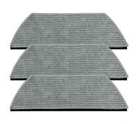 Sileduove Microfiber Mop Pads, Replacement Accessories, Cleaning Cloths for Shark Robot Vacuum, Washable Reusable Design, High Absorbency for Hard Floors, Fits AV2800ZE RV2820YE RV2820ZE,(3 PACK)