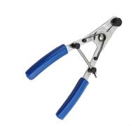 Sileduove Motorcycle Brake Piston Removal Pliers, Adjustable Spring-Loaded Extractor Tool, Knurled Jaw Non-Slip Grip, 165-40mm Range, For Various Motorcycles, 50# Steel(HT299-01 Azure)