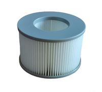 Sileduove Pool Filter Cartridge with Base for For BRAST For Mspa All Models, PET Material Dirt Remover for Clean Fresh Water Outdoor Garden Spa Replacement Parts(1*Filter Cartridge)