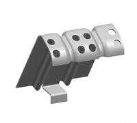 Sileduove PV Module Water Guidance Clips Made Of 304 Stainless Steel For 30mm 40mm Solar Frames, Facilitating Automatic Rainwater Drainage(30mm)