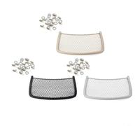 Sileduove Rear Seat Back Panel Net Pocket Storage Bag for Mercedes-Benz W164 W166 ML GL GLE GLS, PC ABS Nylon Mesh Organizer with Extra Space, Easy Install, OEM 1669100003(Black)