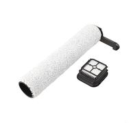 Sileduove Replacement Roller Brush, Filter Kit, Vacuum Accessories for JONR ED12 Pro Max, High-Density Soft Wool Bristles, Advanced Filtration System, 1 Brush and 1 Filter Set,
