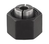 Sileduove Router Chuck Collet, Replacement Nut, Precision Clamping Accessory for Woodworking Routers, 1/4-Inch 1/2-Inch 12mm Sizes, High Durability Metal Build, Fits DW6214 DW616 2610906283(6.35MM)