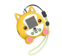 Sileduove Silicone Case for Punirunes Interactive Digital Pet - Soft Protective Cover with Lanyard, Anti-Drop Shockproof Skin, Yellow Sleeve for Virtual Electronic Toys