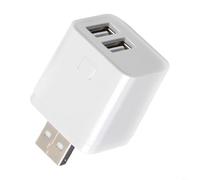 Sileduove Smart for ZIGBEE USB Adapter Switch for Tuya App, 1-3 Gang for MINI Power Module with Remote Control & Voice Assistant Compatibility, Intelligent Scheduling for Home Automation,(2 Gang)