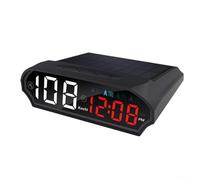 Sileduove Solar Powered GPS Head Up Display with Digital Speedometer, Compass, and Auto Light Sensing HUD for Most Cars, Colorful LED Screen, Fitment