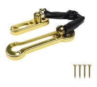 Sileduove Spring Loaded Door Chain Latch Guard For Apartment Entry