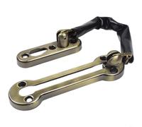 Sileduove Spring Loaded Door Chain Latch Guard For Apartment Entry