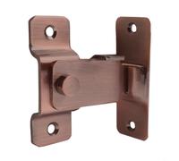 Sileduove Stainless Steel 90 Degree Door Bolt Latch, For Enhanced Privacy Security On Bedroom Bathroom Garage Barn Sliding Doors And Cabinets