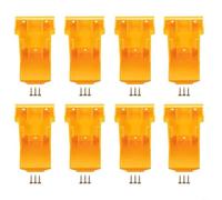 Sileduove Tool Mount Wall Mounted Battery Holder And Tool Dock For Dewalt 20V And 18V Models Including For DCB203 DCB206 DCB180 For Workspace Organization(8PCS)