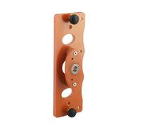 Sileduove Woodworking Hinge Boring Jig, for 35mm Drill Bit Cabinet Door Hole Drill Guide Template, with Fixture Locator DIY Bakelite Tool, for Hinge Placement 150mm(a)