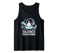 Silence Builds Power Mindfulness Meditation Tank Top