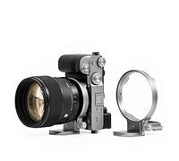 Silence Corner Atoll D - Silver | Rotating Collar for Select DSLR Camera Models | Fast Orientation Change (Vertical/Horizontal), Easily Change Lenses, Universal Tripod Mounting, Faster Than L-Bracket