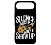 Silence Ends Up When I Show Up Ukulele Music Case for iPhone Air