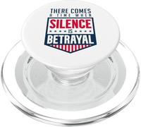 Silence is Betrayal PopSockets PopGrip for MagSafe