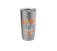 Silence is Better Than Lies Truth Drama Quotes - Stainless Steel Insulated Tumbler